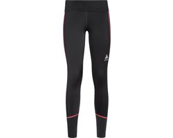 Odlo Odlo Tights GOD JUL Vrouwen Sportlegging - black-magenta - Maat XS