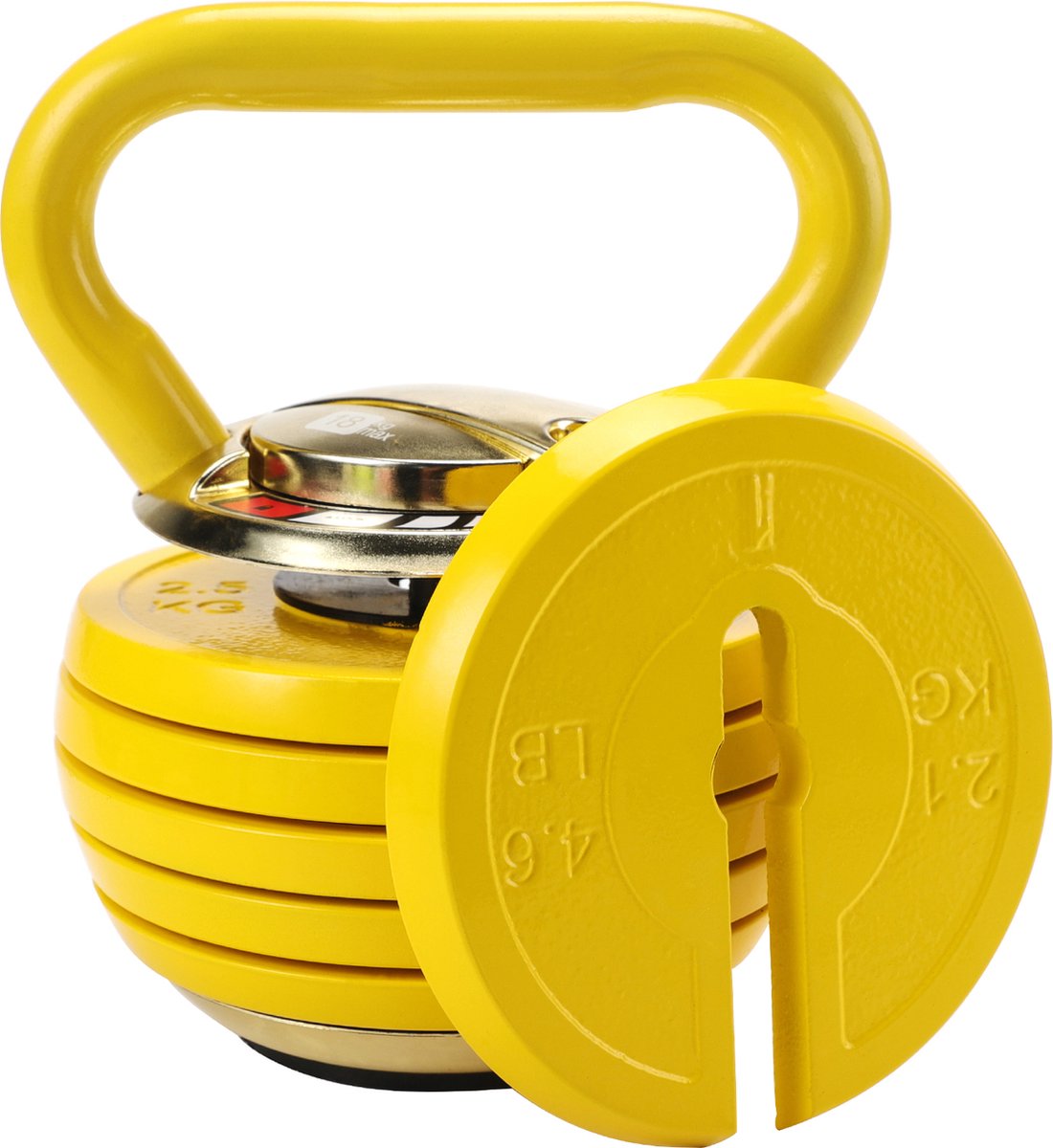 DoYourFitness Kettlebell - kogelhalter van massief gietijzer met