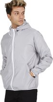 Heren regenjas grijs - 774 - maat XL
