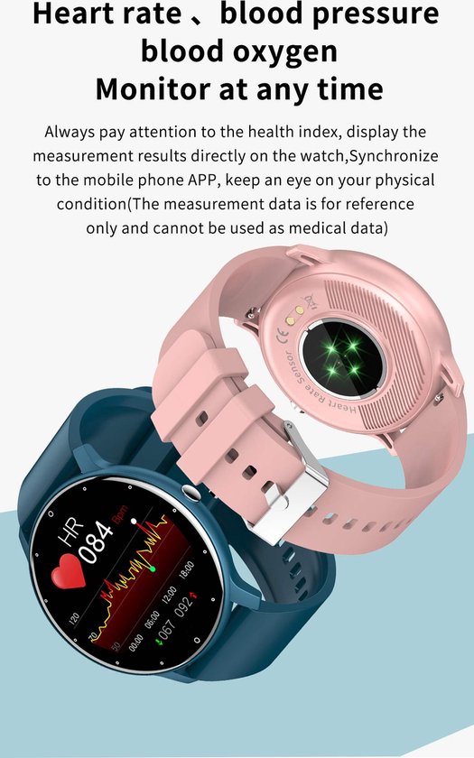 SAVS Smartwatch Excellence Pro - Montre pour homme - Montre pour femme -  Notification