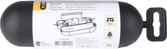 EXIN Verlengsnoerverbinder - Stekkersafe - Zwart van EXIN — afbeelding 5