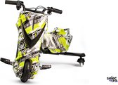 Elektrische Drift trike Selectra Green-3 vernellingen-2 gratis led wieltjes T.W.V €25.95 - krachtige accu en motor 250W / 36V