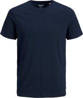 Jack & Jones T-shirt Basic Navy (Maat: 4XL)