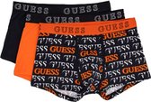 Guess - 3-pack Boxers - Rood/Zwart/print - maat S