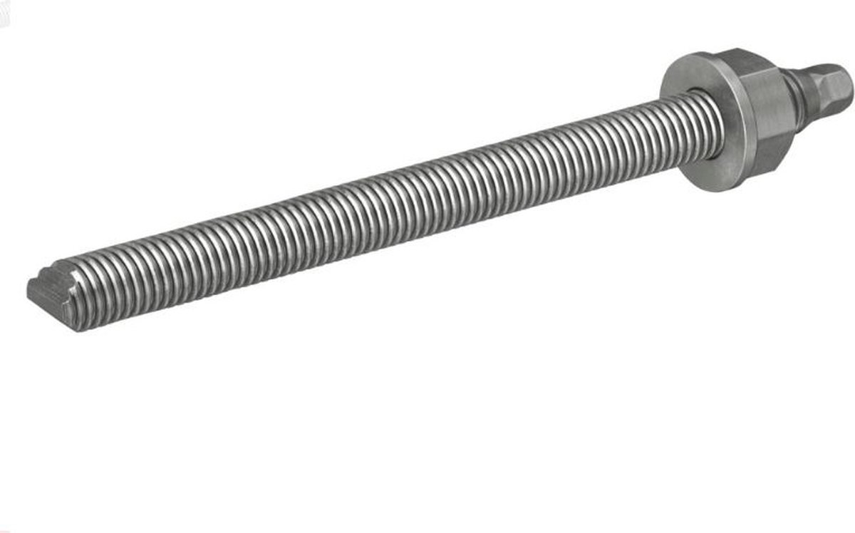 Fischer 10x Ankerstang RG M 8 x 110 R roestvrij staal - 050263