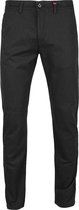 MAC - Broek Lennox Zwart Print - Slim-fit - Broek Heren maat W 33 - L 36
