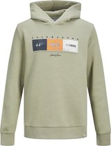 JACK&JONES JUNIOR JORBRADY SWEAT HOOD JNR Jongens Trui - Maat 140