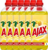 Ajax Mediterranean Limoen Allesreiniger -  6 X 1 l