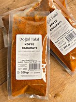 Kofte Kruiden Met Zout Gehaktballetjes Kruid 4x200 gr.