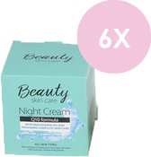 Beauty skin care Nachtcrème - Alle huidtypen - 6 x 50ml