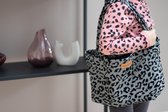 Naami: kindertas/kinder tasje - dierenprint | Tasje met binnenvoering / mombag/ mom bag/tote bag/totebag voor kinderen