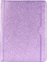 Apple iPad Pro 2021 (11 inch) Case | Glitter Table Hoes | Book Case | Paars