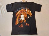 Rock Eagle Shirt: Twee Bruine Paarden (Medium)