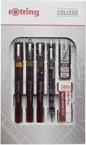 Rotring Rapidograph College set van 3 stuks