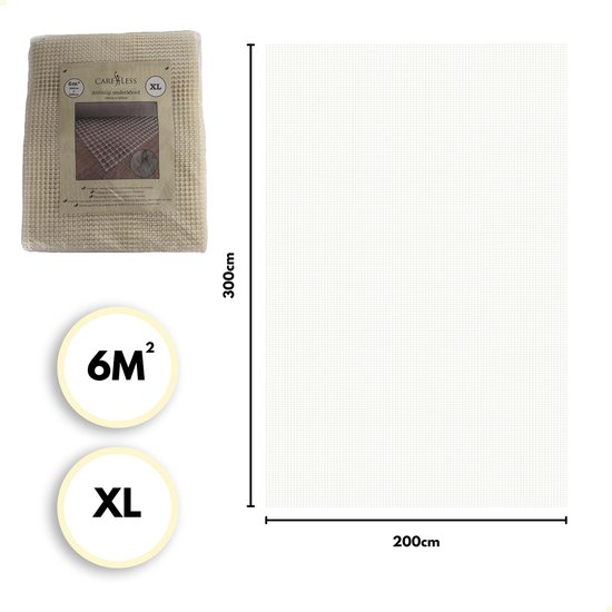 Care-Less Anti Slip Onderkleed - Anti Slip Mat - Antislip Ondertapijt - Antislipmat - 300 x 200cm - 6m² - XL - Care-Less