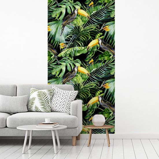 Papier Peint - Papiers Papier peint photo Toucan - Motifs - Plantes - Largeur 120 cm x Hauteur 240 cm