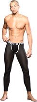 Andrew Christian - Almost Naked Mesh Legging Zwart - Maat L - Sportlegging - Heren Legging