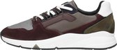 Berkelmans Zandvoort Sneakers Laag - Bordeaux - Maat 46