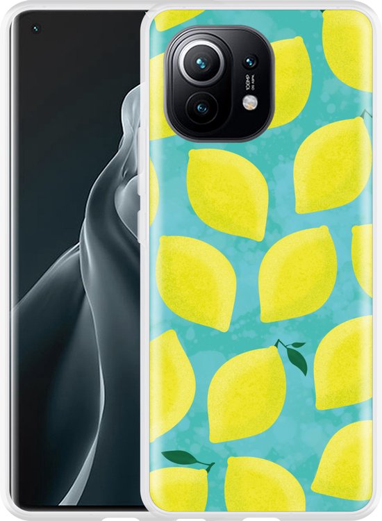 EASSGU Hoesje geschikt voor Xiaomi Mi 14 (6,39 inch), achterkant van