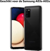 Samsung Galaxy A03S-samsung galaxy A02s hoesje siliconen transparant back cover