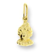 Gouden Clown Hanger 14 karaats