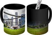 Magische Mok - Foto op Warmte Mok - Skyline van Millenium Park - 350 ML - Uitdeelcadeautjes