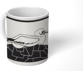 Mok - Northern gannet - Samuel Jessurun de Mesquita - 350 ML - Beker - Uitdeelcadeautjes
