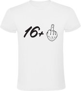 Zeventien jaar Heren t-shirt | verjaardag | feest | grappig | cadeau | Wit