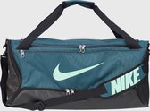 Nike Brasilia M Duff - 9.5 (60L) Unisex Tas - Ash Green/Black/(Mint Foam)