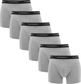 Claesens 6-pack boxershorts grijs