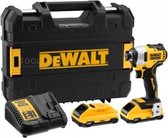 DeWALT DCF809D2T-QW 18V XR Brushless Slagschroevendraaier 2x 2.0Ah in TSTAK