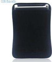 Tablet Hoes - 12 Inch - Sleeve - Cover - Case - Universeel - Hoesje - Laptophoes - Beschermhoes - Kindvriendelijk - Zwart