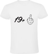 Twintig jaar Heren t-shirt | verjaardag | feest | grappig | cadeau | Wit