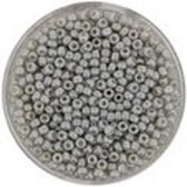 9660-784 Jap. Miyukirocailles - 2,2mm - pearl light grey - 10 gram