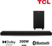 TCL TS8212 - Soundbar met Subwoofer - Home Cinema - Dolby Atmos - Bluetooth - Zwart