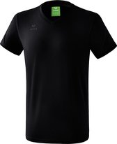 Erima Style T-Shirt Heren - Zwart | Maat: XL