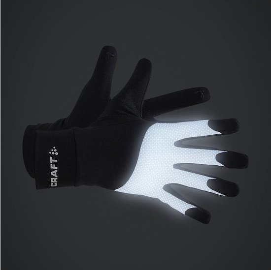 Craft Adv Lumen Fleece Handschoenen - Zwart | Maat: XL/11