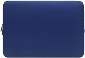 SoftTouch Laptophoes 13 inch - Macbook / IPad / Thinkpad - Sleeve met ritssluiting - Blauw
