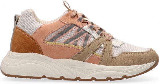 Van Dalen Robin Mesh Sneaker BEIGE WHITE MULTI 37 bol