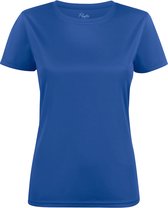 Printer T-Shirt Active Run Dames 2264026 Blauw - Maat XL