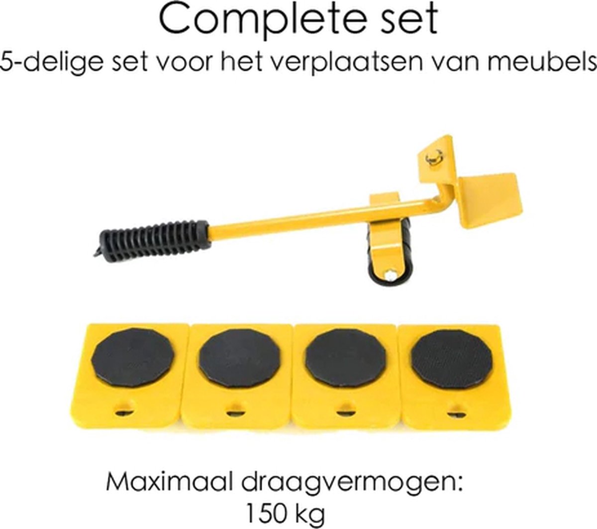 Eenvoudig meubels liften met een meubel lifter