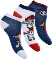 PAW Patrol Sneakersokken | 3 Paar | Grijs | Jongens | Maat 23-26
