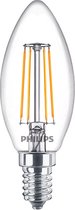 Philips MASTER Value LEDcandle E14 Filament Helder 3.4W 470lm - 927 | Beste Kleurweergave - Dimbaar – Vervangt 40W