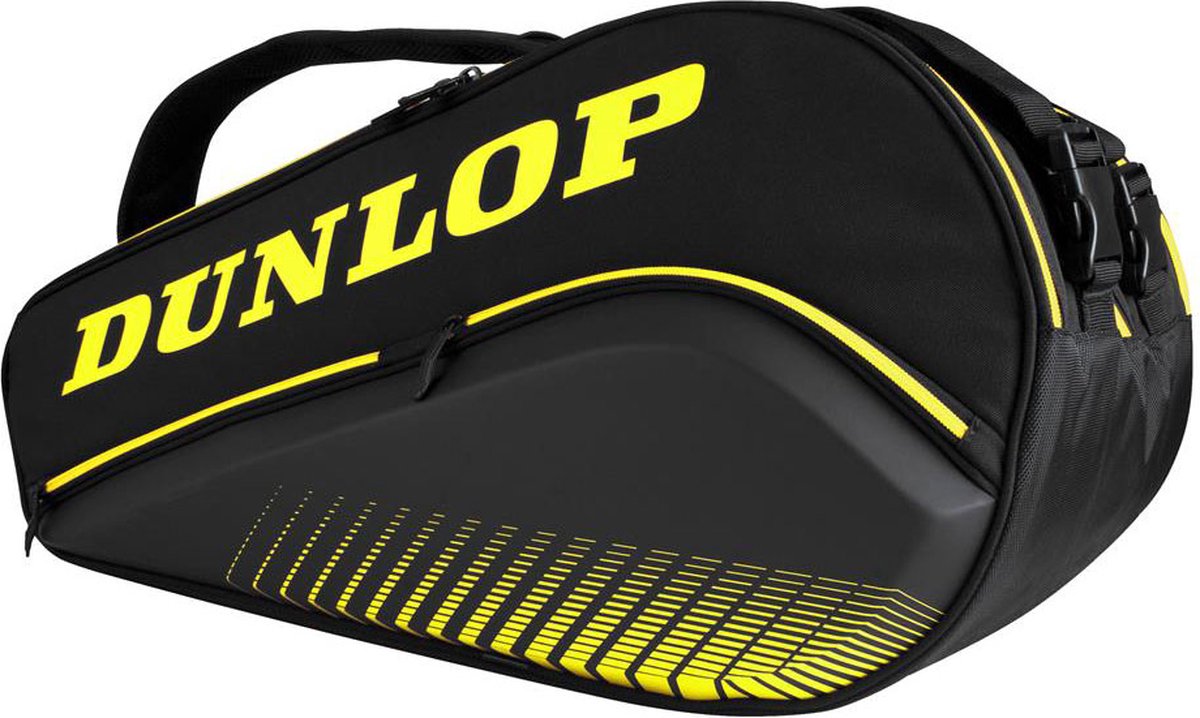 Dunlop Padel tas Paletero Elite zwart-geel