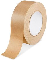2 x Ecologische Papieren Tape / Papieren Plakband / Tape Kraftpapier / Ecotape / Paper Tape  / Papiertape / Papier tape