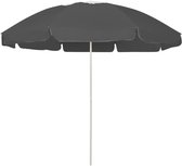 vidaXL Strandparasol 240 cm antracietkleurig