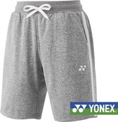 Yonex YM0015 sweatstof short - grijs - maat S