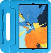 iPad Pro 2021 11 inch Hoes Kinderhoes Kids Case Hoesje - Licht Blauw