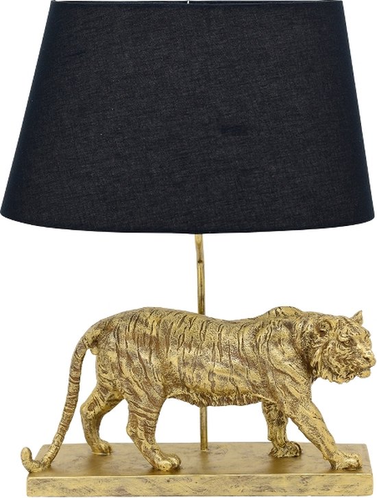 Tafellamp Leeuw goud – Gouden lamp – Dierenlamp – 32x17x48cm – Polyresin |  bol.com