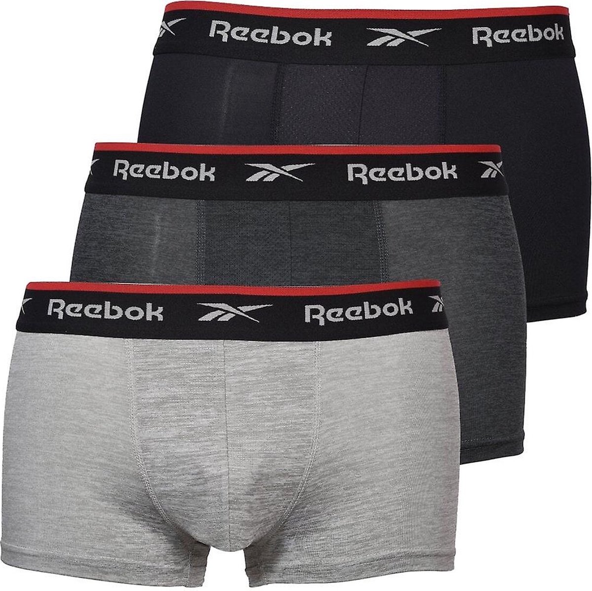 Reebok - Redgrave 3-pack - Heren ondergoed 3 Pack-M | bol.com